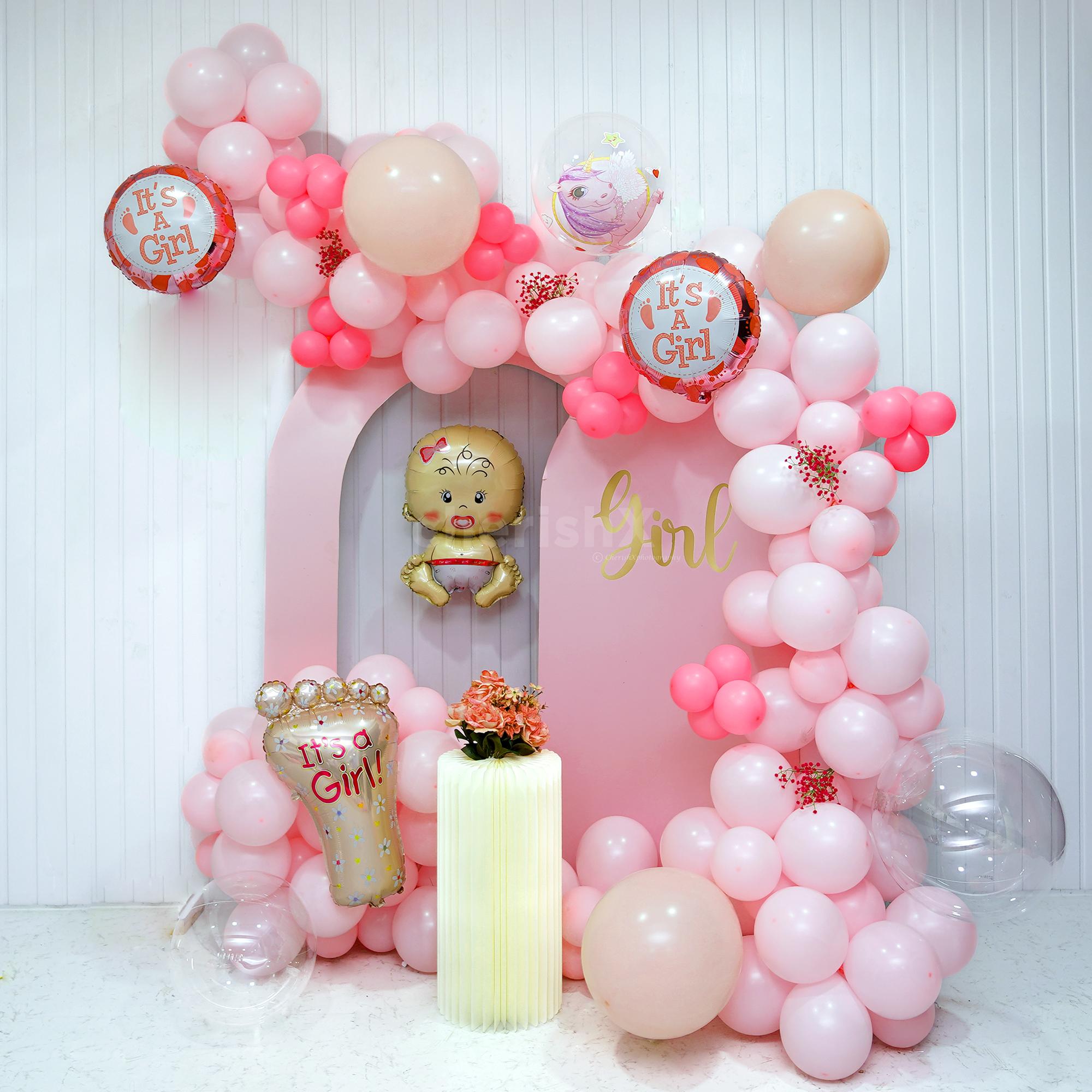 your baby home with our sweet rosebud baby decorations. Delhi NCR