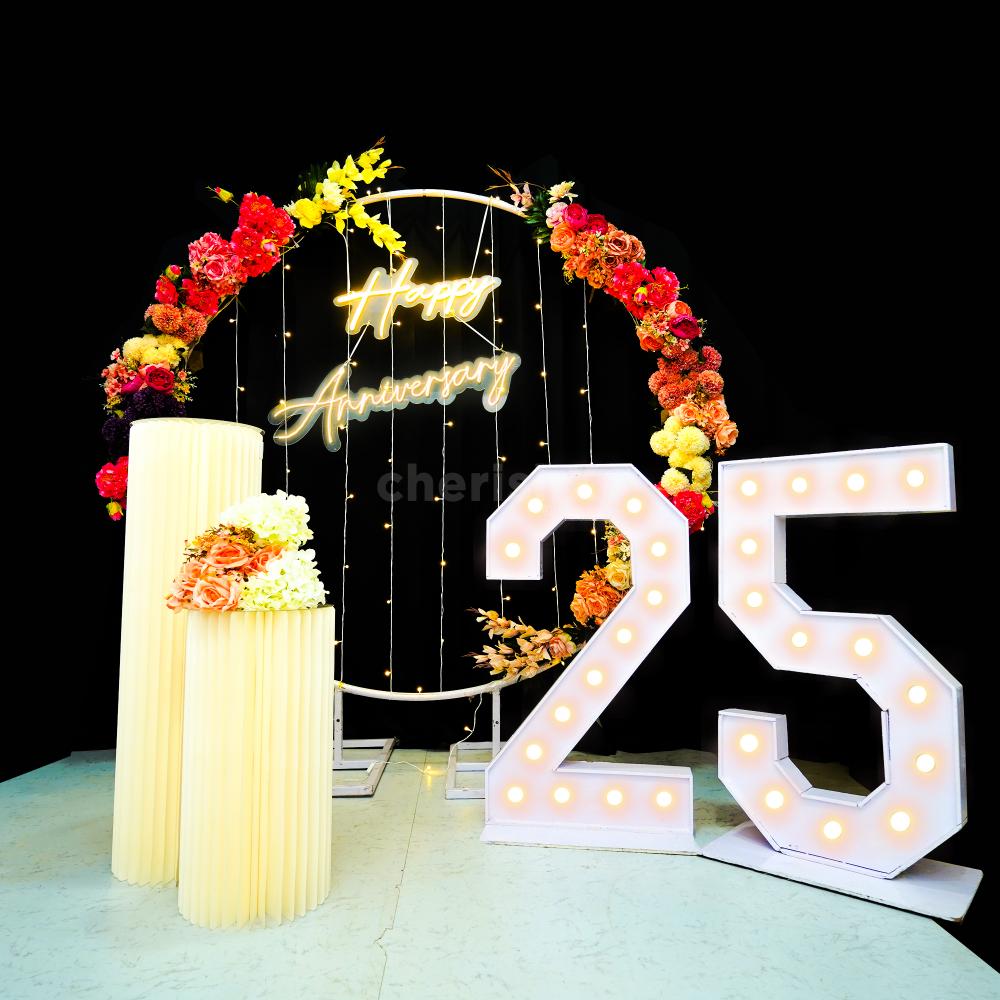 Elevate Your Anniversary Celebration with Floral Ring Decorations ...