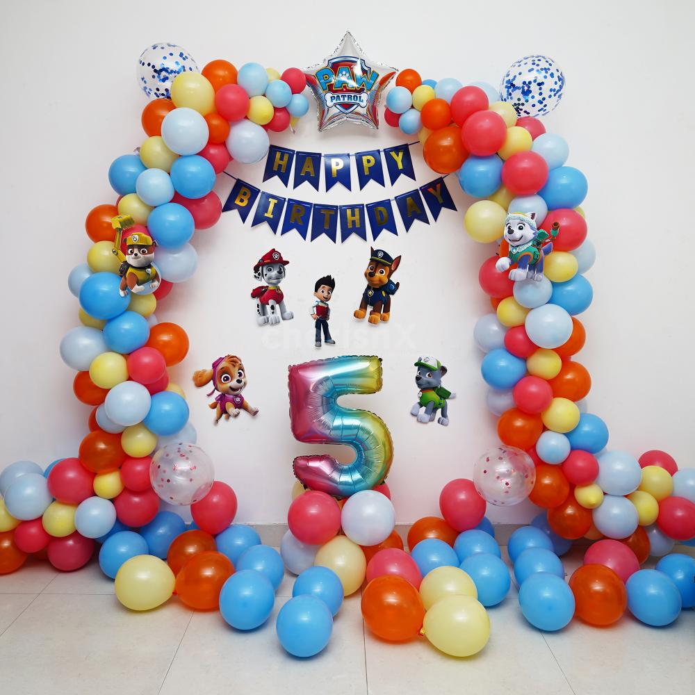 Paw Patrol Party Decoration Paw Patrol Balloons Paw Patrol 