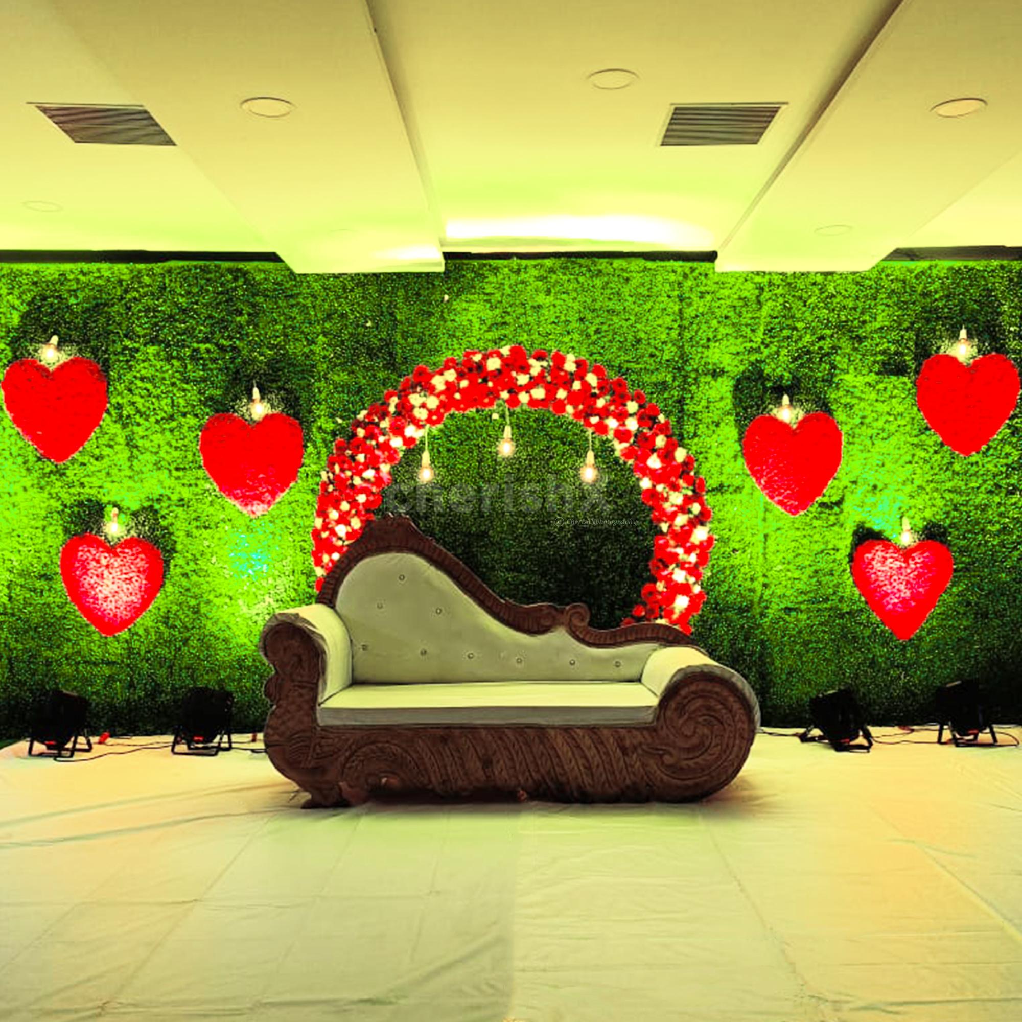 Get Our Elegant Backdrop Engagement Decorations for Special Day. Hyderabad