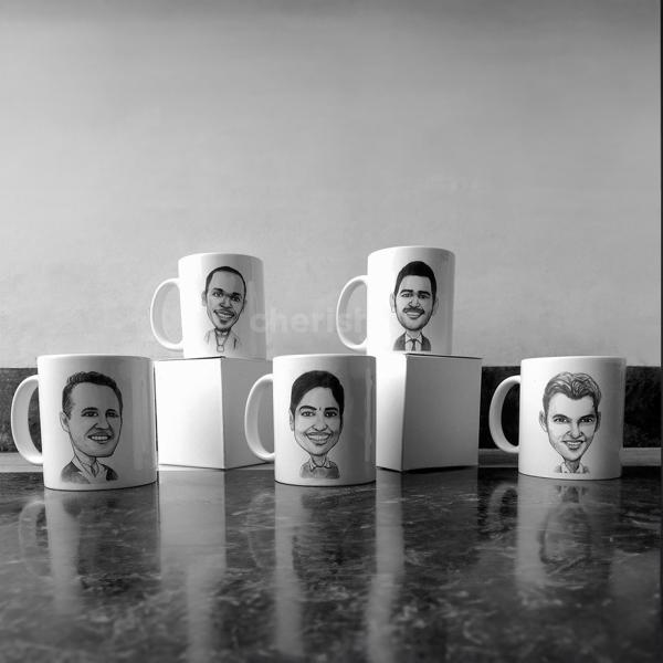 Book Mug Caricature Artist for a super-fun kid's birthday party | Bangalore