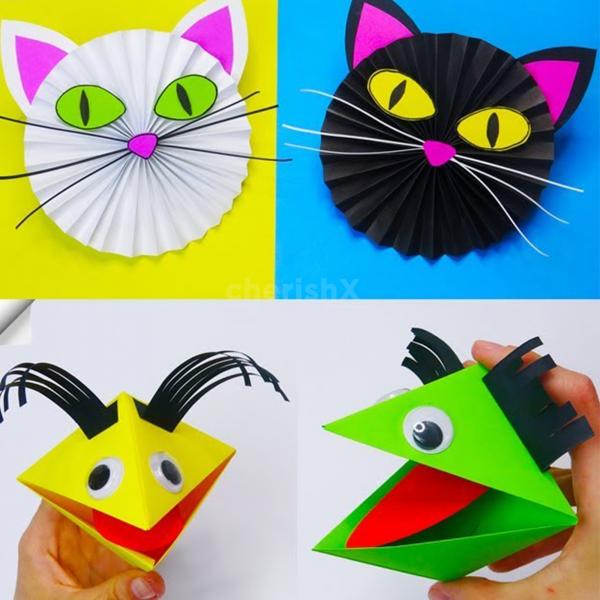 Engross your kids in creative bliss as our skilled artist guides them through mesmerizing paper craft designs at our Origami Craft Birthday Party!