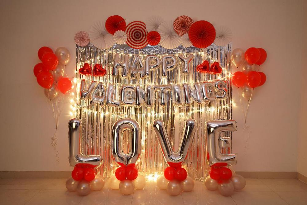 Make your Valentine's Date Unforgettable with CherishX's Happy Valentine's Love Decor!
