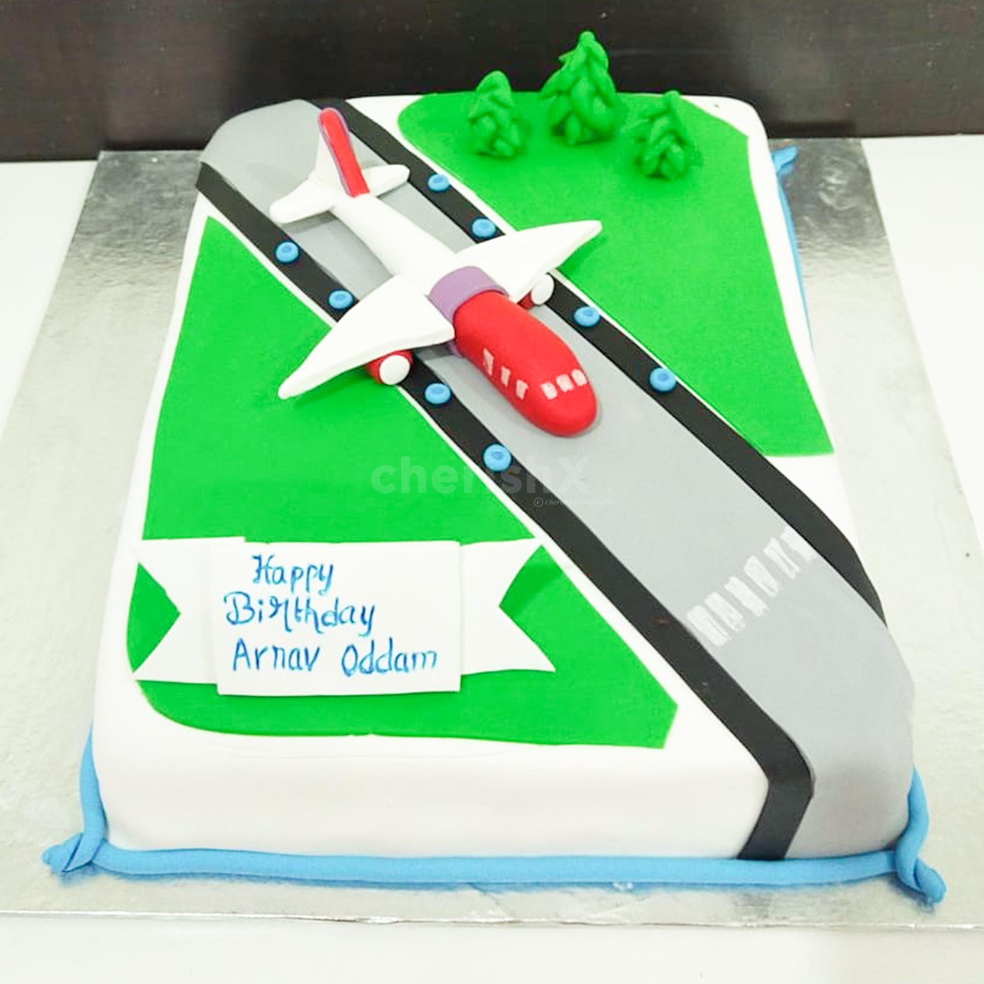 Plane Birthday Cake – celticcakes.com