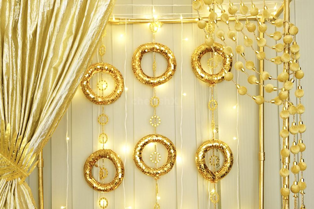 Your Secret To Radiating Diwali Decoration Is Our Golden DIY Backdrop   1697439282 Large 