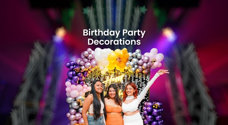 Birthday Decorations for Home or Room