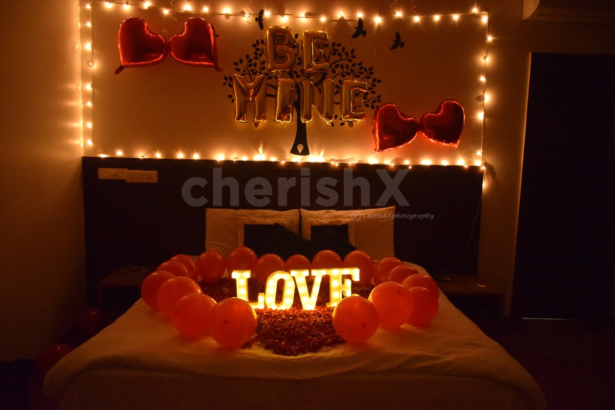 Mừng Sinh Nhật Chồng Với Surprise Room Decoration For Husband Birthday ...